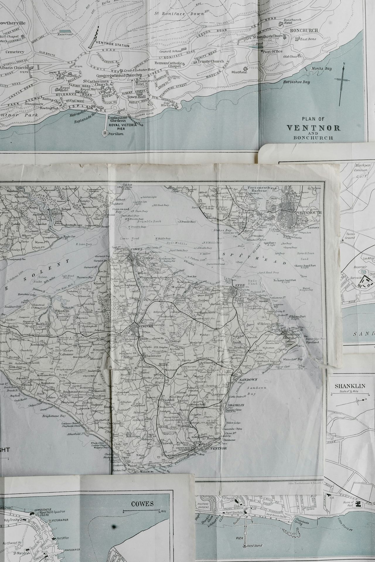 gray and white map